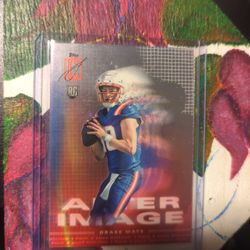 Drake Maye #AI-8 (RC) 2024 TOPPS SIGNATURE CLASS - AFTER IMAGE
