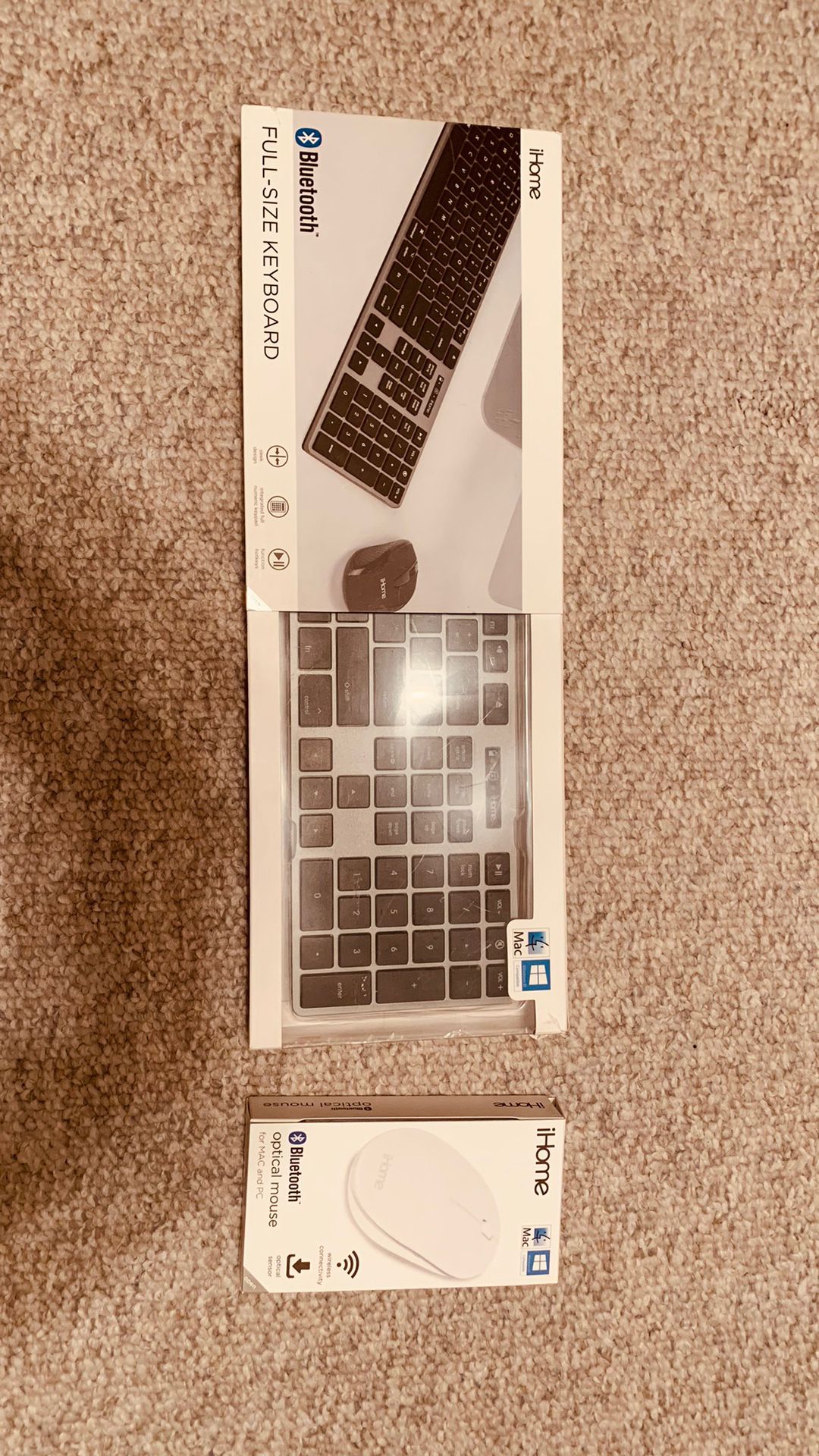 iHome Bluetooth Keyboard And Mouse