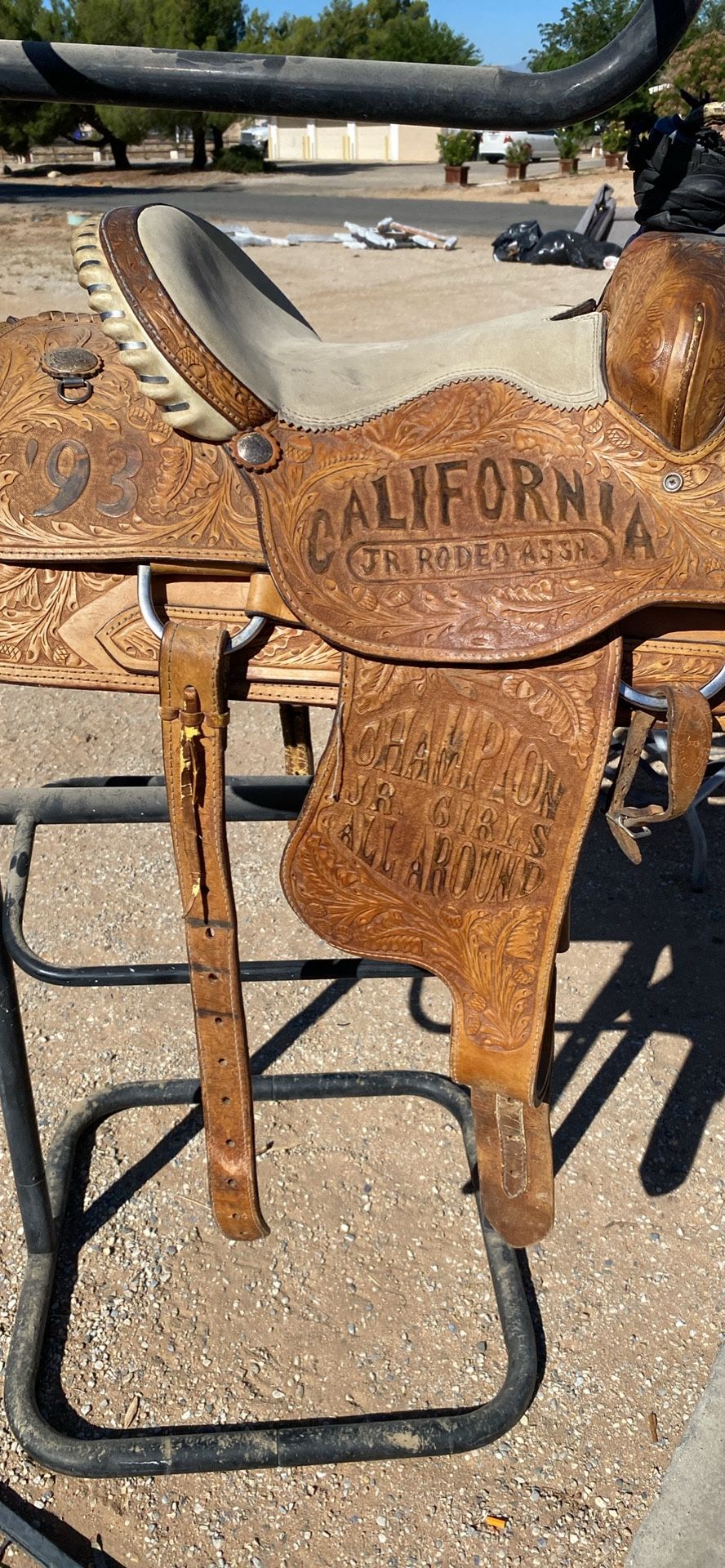 Youth Saddle Double J 14 Inch