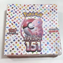 Pokemon Scarlet Violet 151 Japanese sv2a Booster Box 