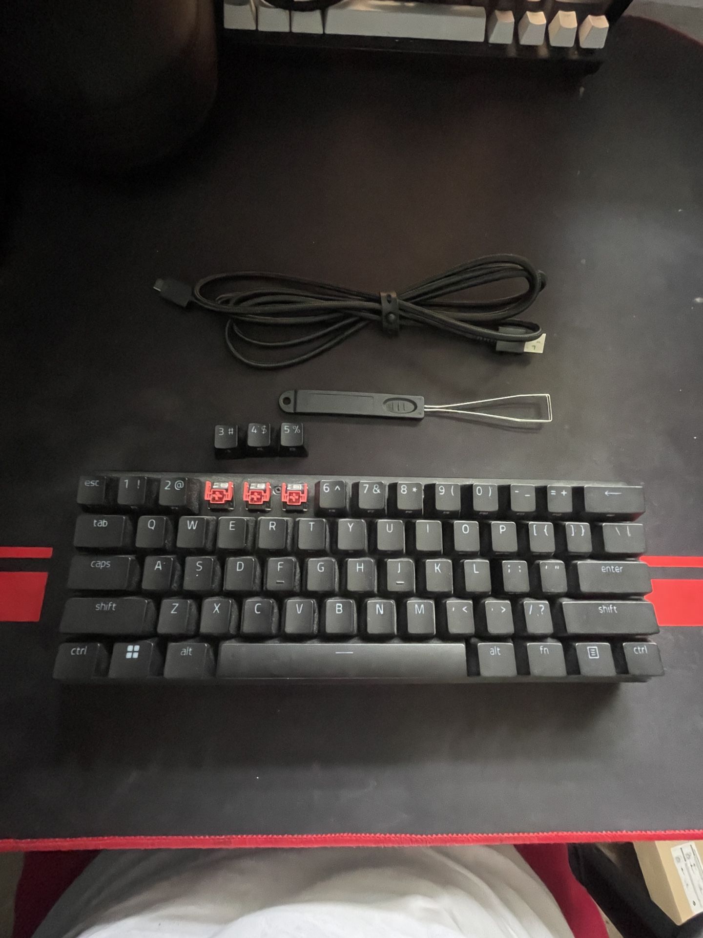 Razer Huntsman Mini 60% Gaming Keyboard: Linear Optical-Black
