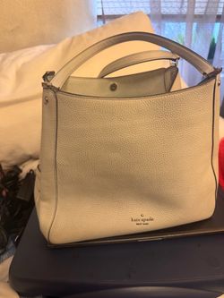 Kate Spade Leila Pebbled Leather Medium Triple Compartment Shoulder Bag