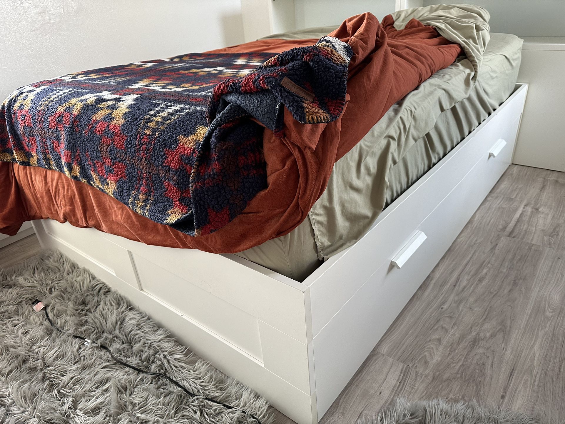 IKEA BRIMNES Queen Bed Frame
