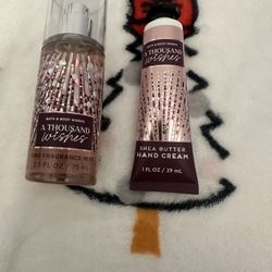 New Set Mist And Lotion From Bath And Body Works 