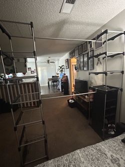Portable Closet Organizer / Wardrobe Storage Rack