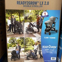 Graco Ready2Grow LX 2.0 Double Stroller 