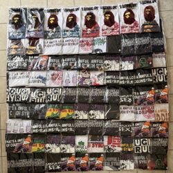 ALOCS Awful Lot Of Cough Syrup & Bape Shirt ! ALOCS Sale, Was $35 Now $25, Sale Ends On Saturday !