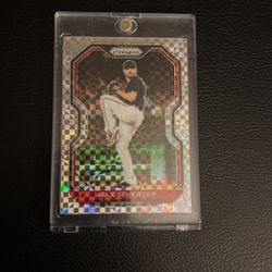 Max Scherzer Checker Board Refractor Serial # 21/75
