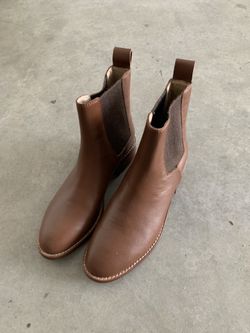 Eileen Fisher Brown Leather Boots