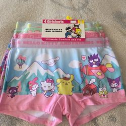 Hello Kitty Girls Shorts Underwear