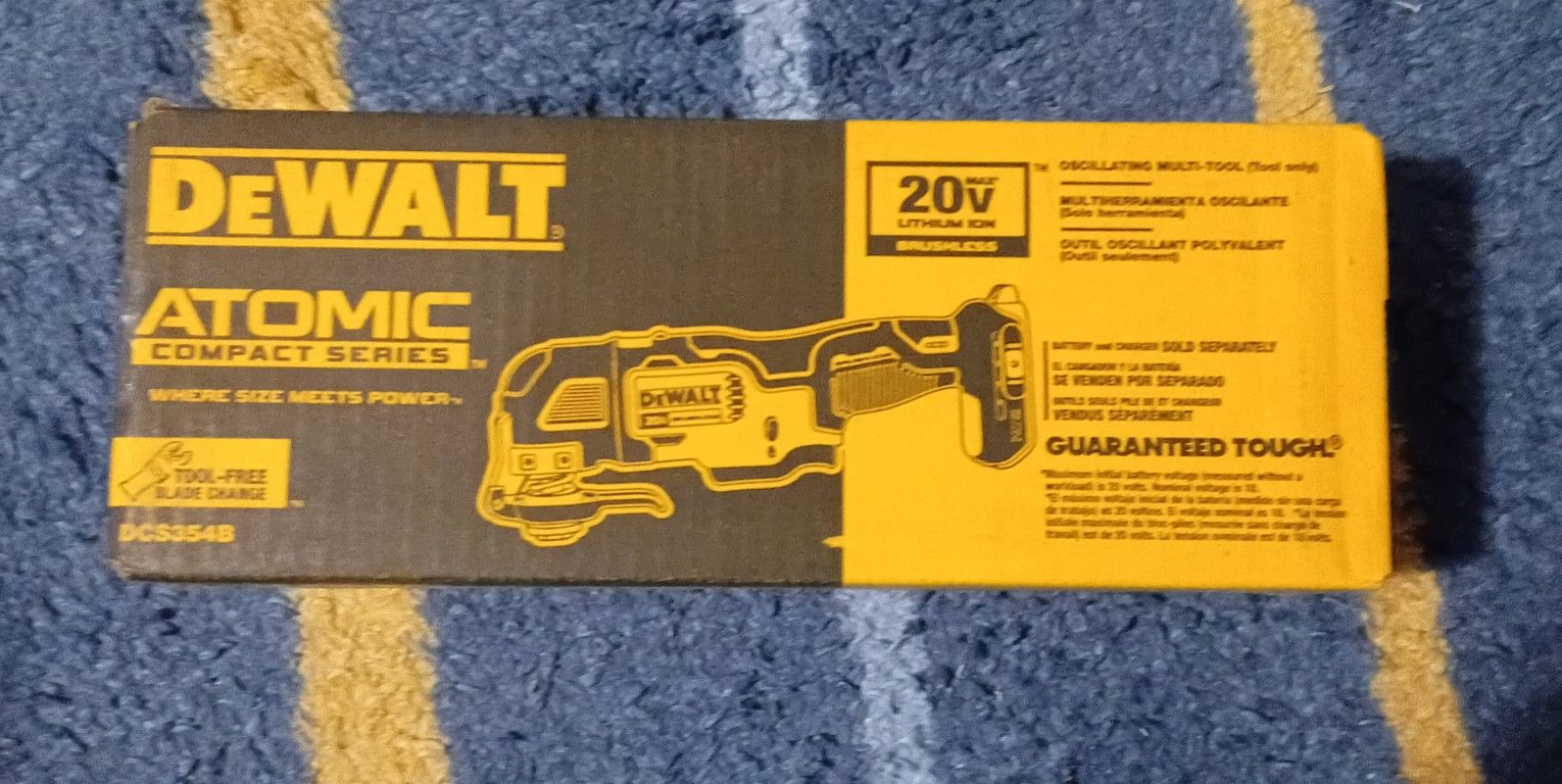 ATOMIC 20V MAX Cordless Brushless Oscillating Multi Tool