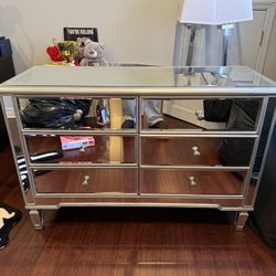 Mirror Glass Dresser