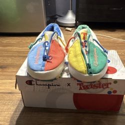 Champion University Zip Twister Sneakers/Slippers Colorblock Zipper White/Multi