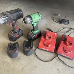 Snap-on Grease Gun And Impacts