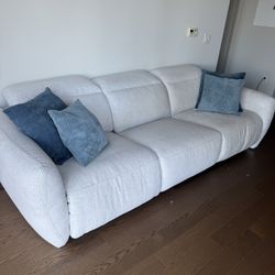 93'' Upholstered Power Reclining Sofa