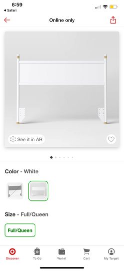 Full/Queen Ellery Luxe Headboard - Threshold - White