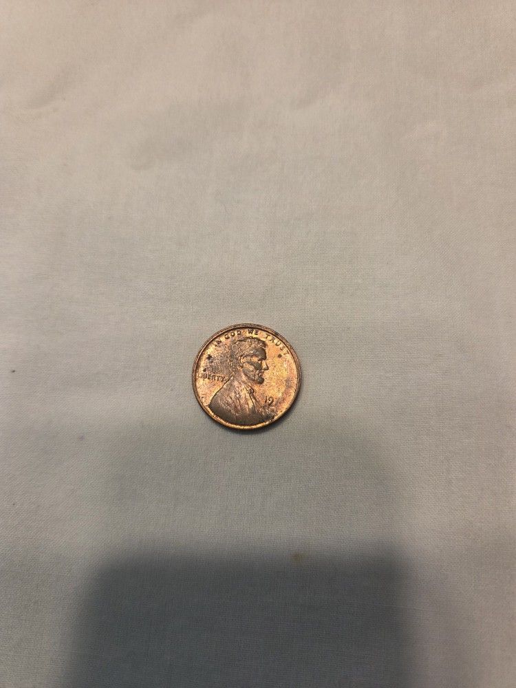 1974D Wheat Penny Missing 4 Light D