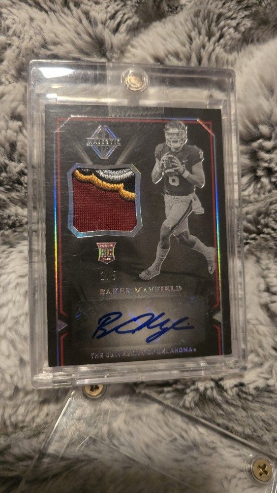 Football Card Baker Mayfield 2/5 RPA 