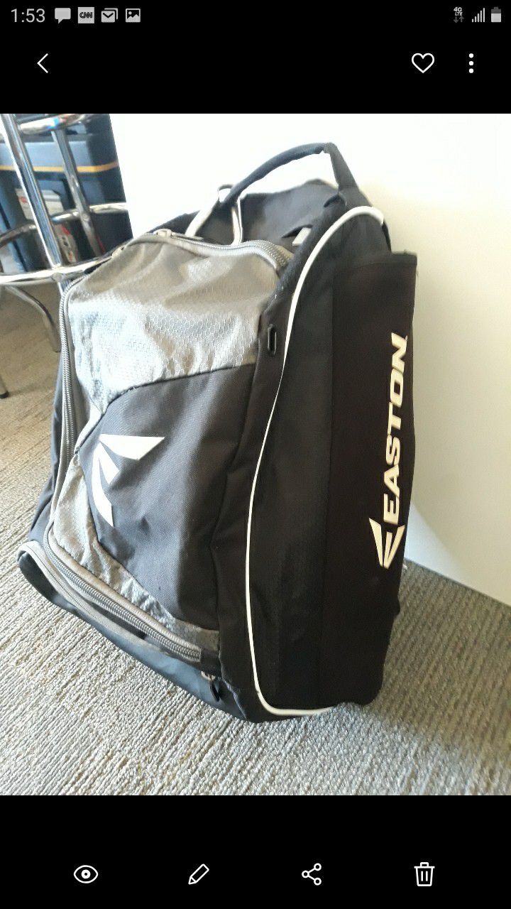 Easton brand softball/baseball backpack