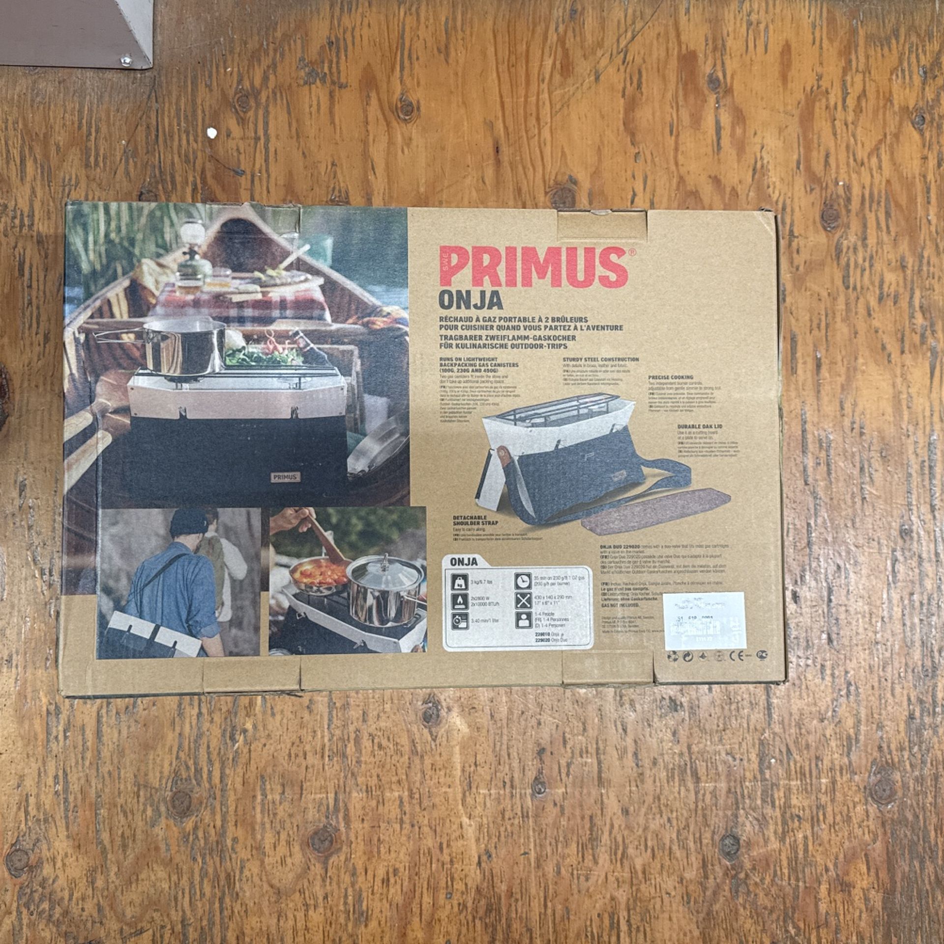 Primus Onja 2 Burner Stove - Reduced Price