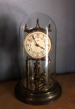 Kundo Clock for repair/parts vintage brass