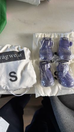 Wagwear rain boots for small dogs