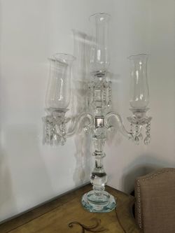 Glass Candle Holder