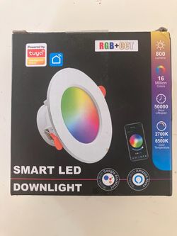 Tuya Smart LED Downlight RGB+CCT