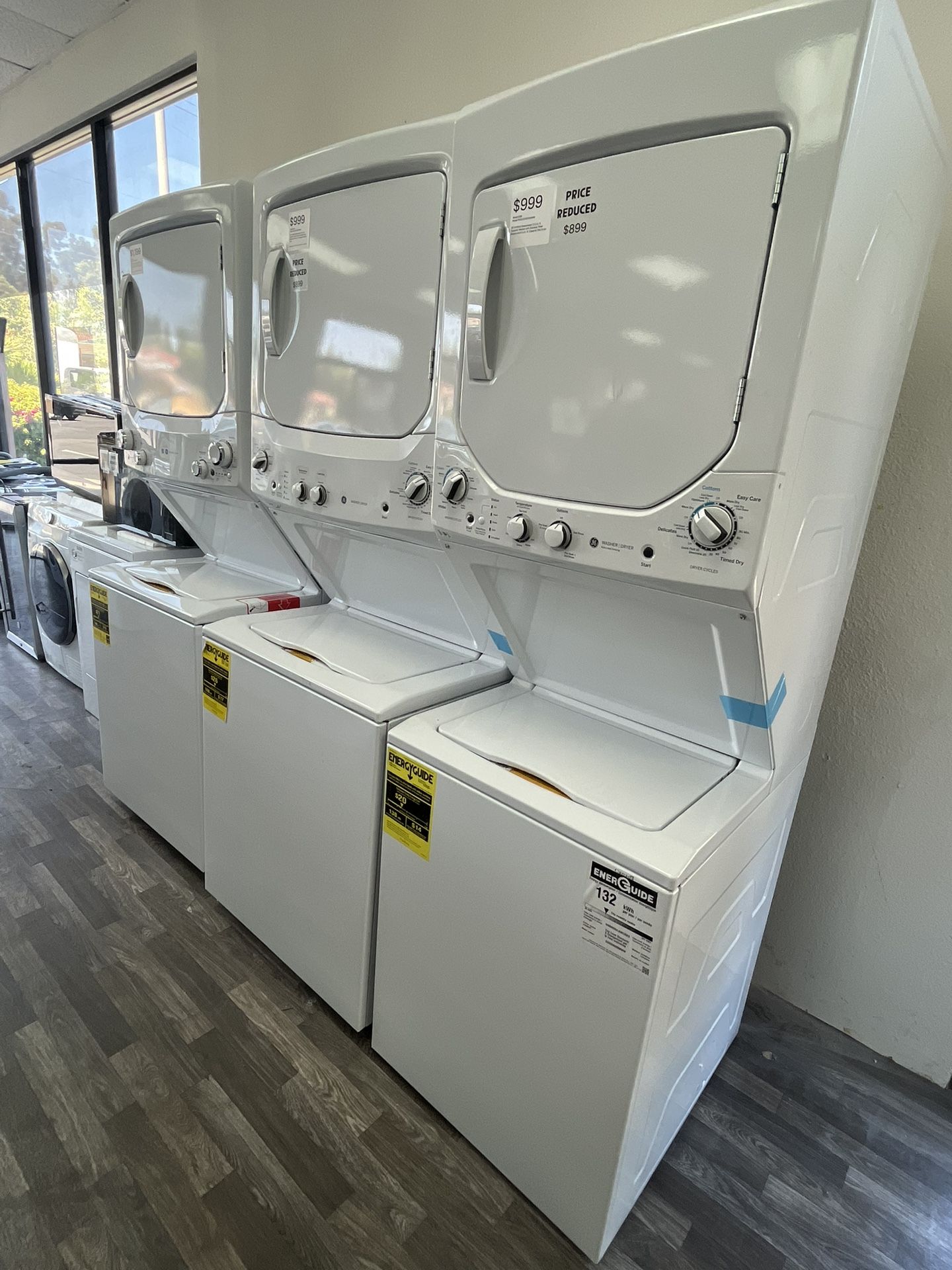GE WashTowers Available Now