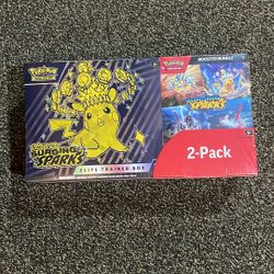 Costco Surging Sparks ETB+Booster Bundle