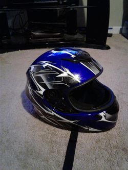 Adult size small motorcycle helmet $25