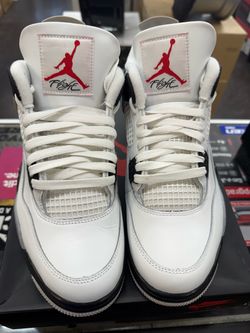 Jordan 4 White Cement 10.5M