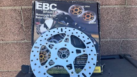 Harley 2K up dual touring rotors