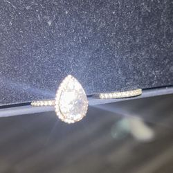 Real Moissanite  Ring