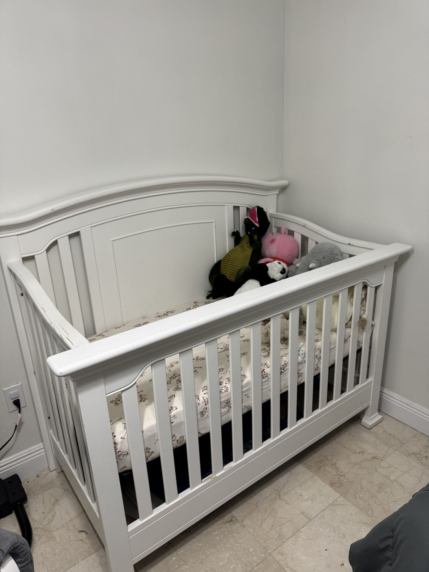Baby Crib & Mattress 
