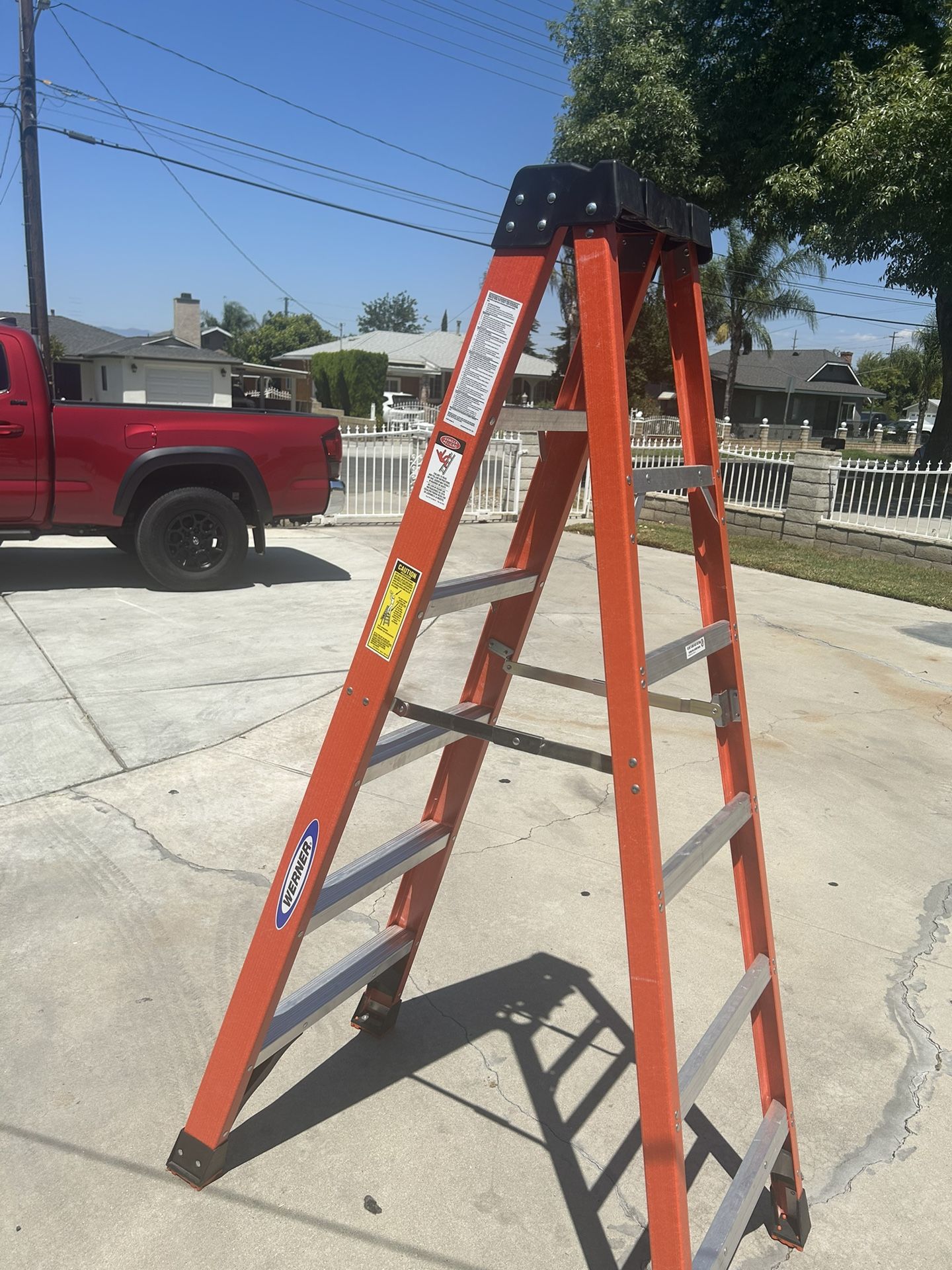 Ladder Werner Ft 300 Lb Fiberglass