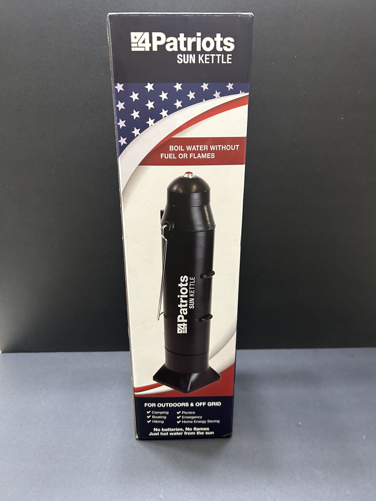 4Patriots Sun Kettle Solar Water Heater