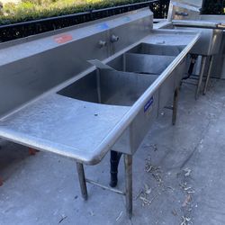 kitchen tables and sinks