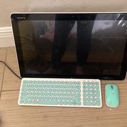 Vaio Sony Desktop/Large Tablet