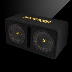 Kicker Dual 12 Subwoofer Box 
