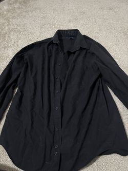 Black Button-Up