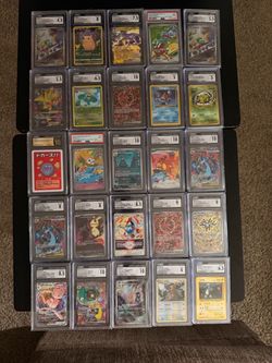 Pokemon slabs