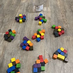 1” Color Cubes For Math