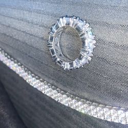 Real Moissanite Ring , Bracelet And Pendant All 925 Silver 