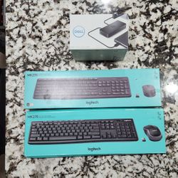 2 Keyboards and Universal Docking Station 