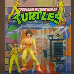 1990 TMNT Teenage Mutant Ninja Turtles April O'Neil 