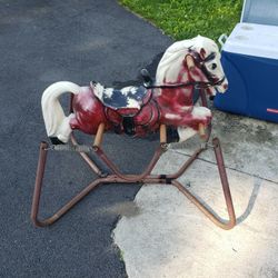Vintage Rocking Horse 