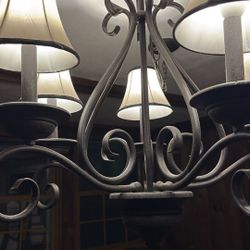 Black Antique Chandelier 