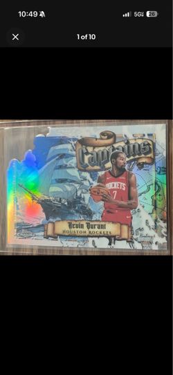 2026 Topps Chrome Update Kevin Durant Captains Ssp Case Hit Die-cut Refractor