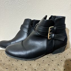 Black boots